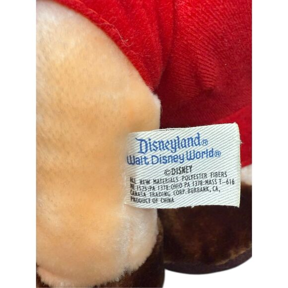 Vintage Disneyland Disney World Sitting Pinocchio Collectible Plush Toy 80s Rare - Picture 7 of 7